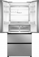 Холодильник Haier HB16FRSAAAERU, нержавеющая сталь