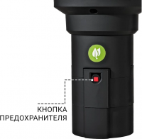 Измельчитель пищевых отходов Bort Caiman, черный