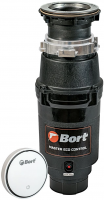 Измельчитель пищевых отходов Bort Master Eco Control, черный