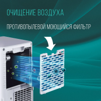 Кондиционер мобильный Hisense AP-07CR4GKVS00, белый