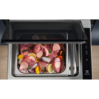 Встраиваемый вакуумный упаковщик Electrolux KBV4X, черный/нержавеющая сталь