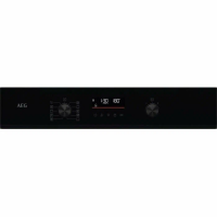 Духовой шкаф AEG NBU5P411SB, пиролиз, телескопы, черный (Италия)